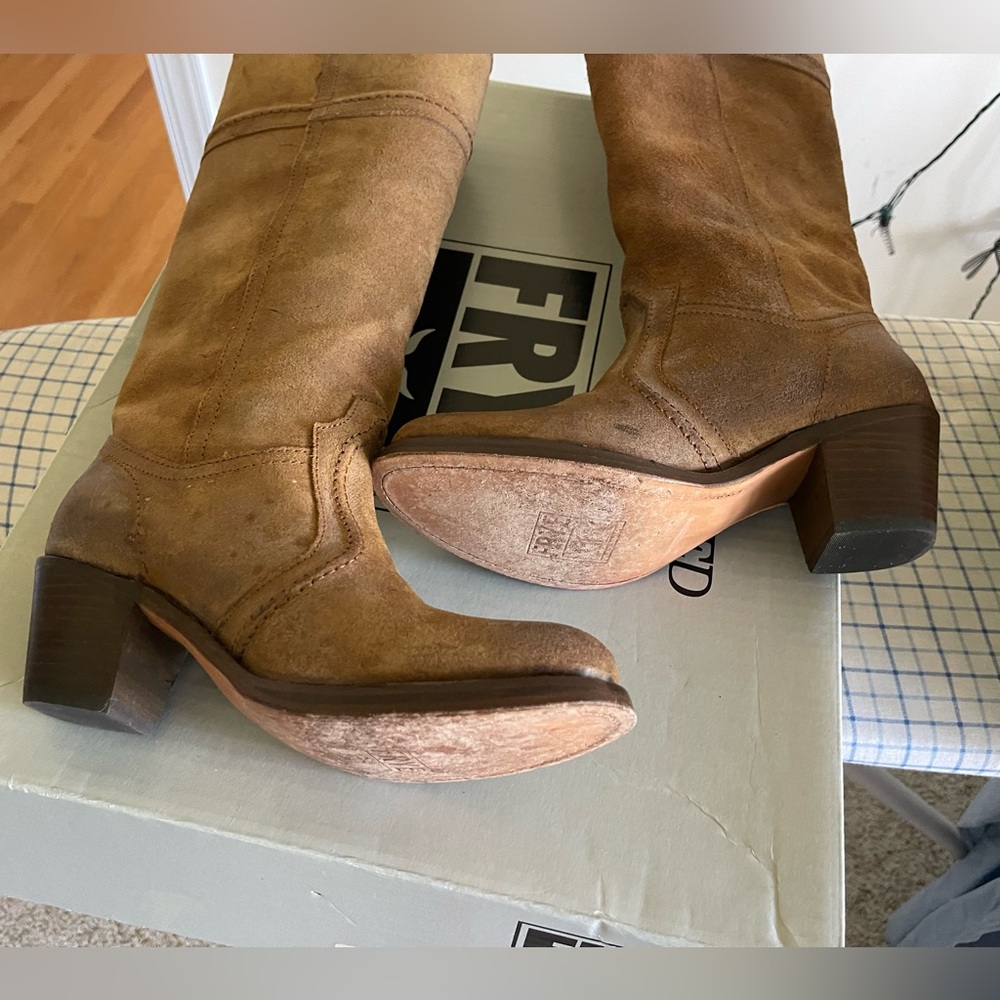 Frye Jane 14L Stitch Boots - Picture 5 of 6
